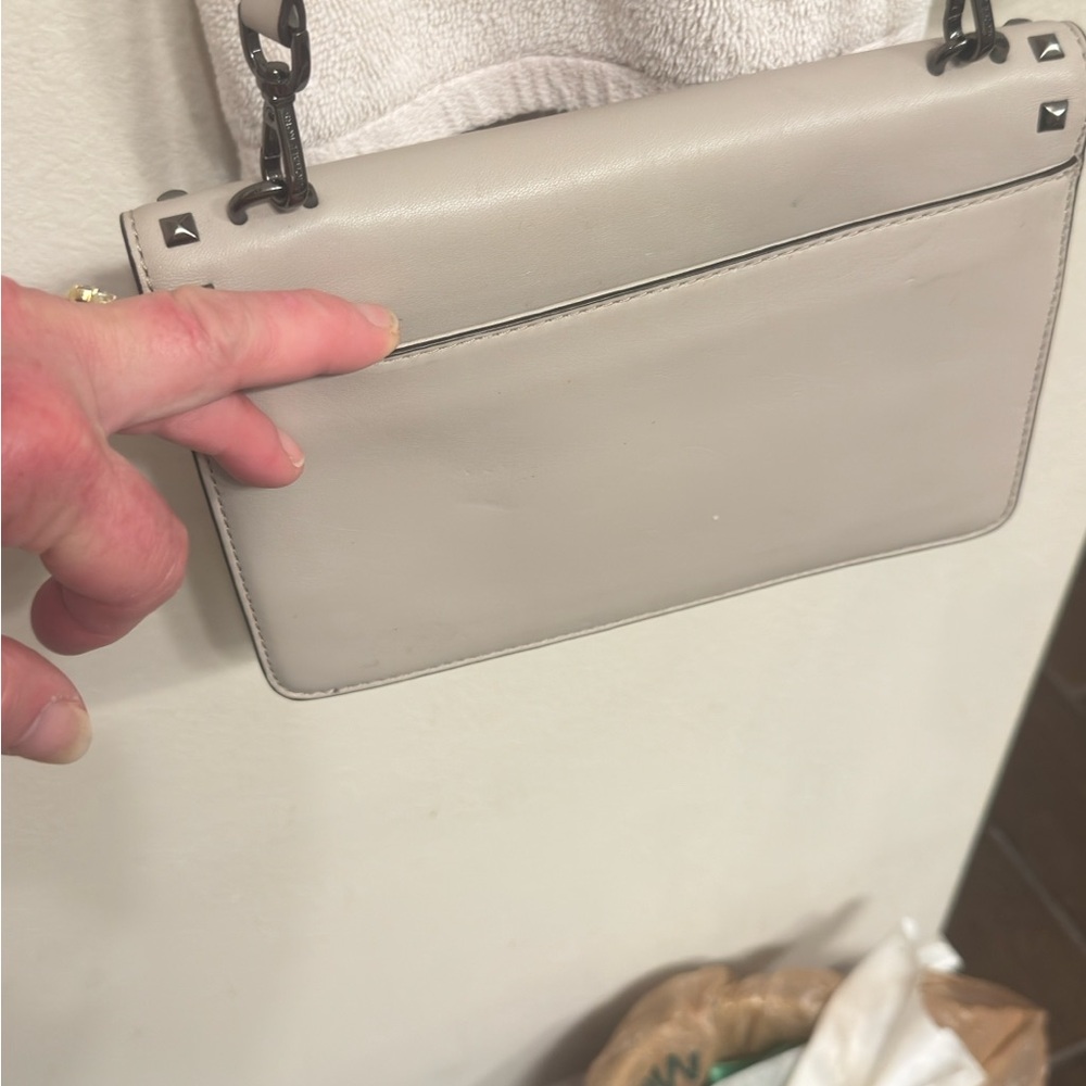 Michael Kors Elegant Gray Clutch